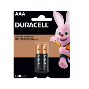 Pilas Alcalinas AAA 2 Duracell
