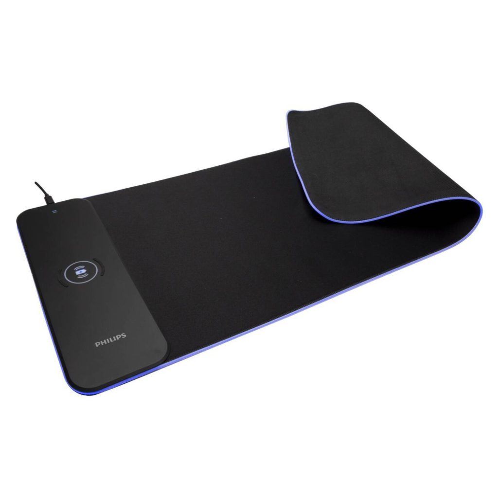 Mousepad Gamer Philips L604 Xl 80x30cm Carga Inalambrica RGB