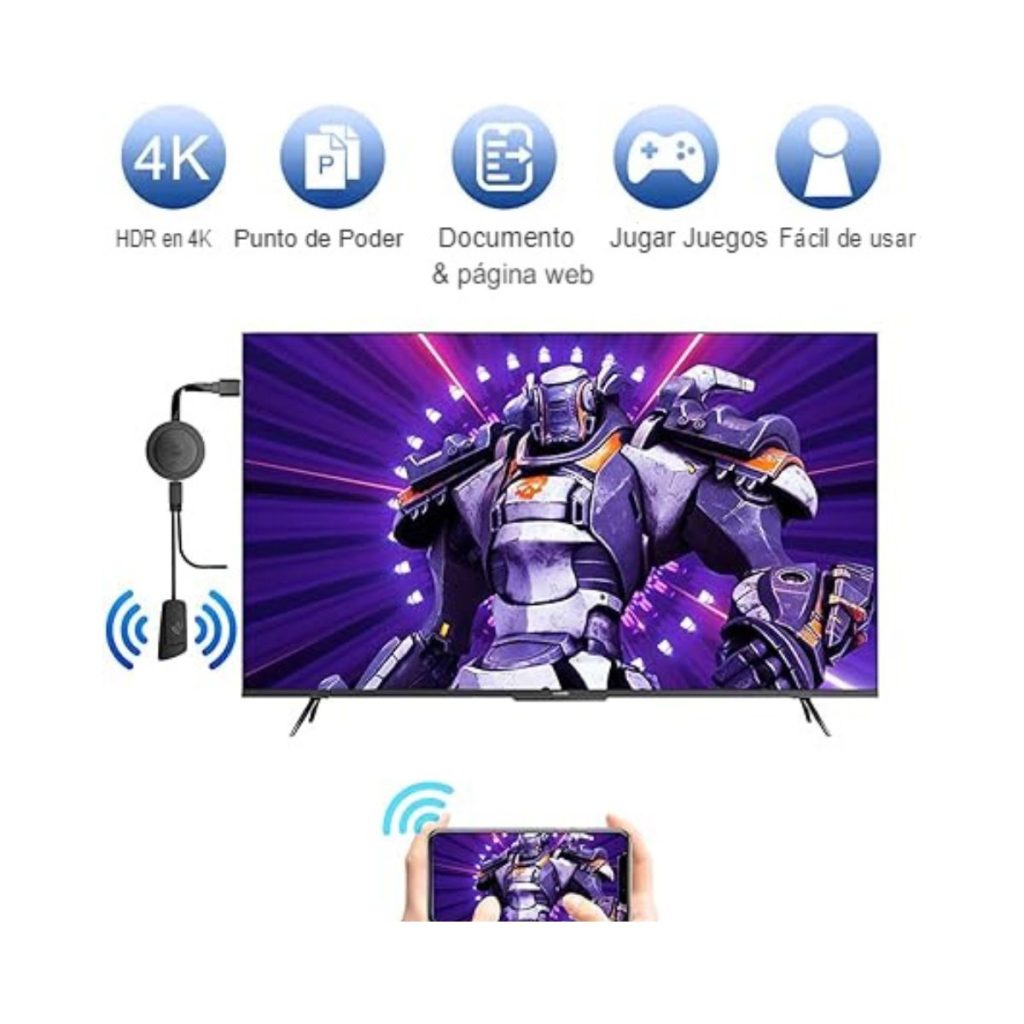 Adaptador de transmisión HDMI 2K 1080P