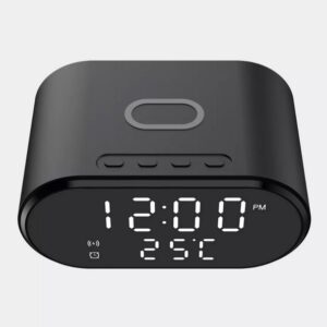 Reloj Despertador Cargador Inalambrico