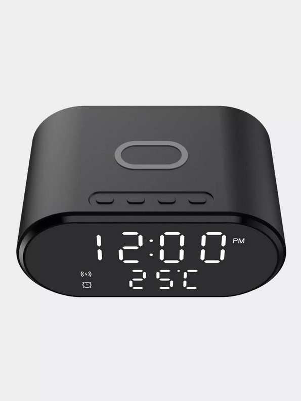 Reloj Despertador Cargador Inalambrico