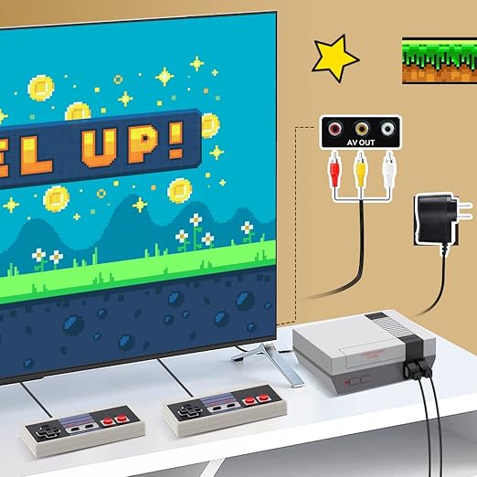 Consola Retro 620 Juegos 2 Mandos - Imagen 3